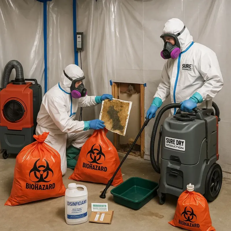 Contaminated Water Handling Protocols process in Diaz, AR